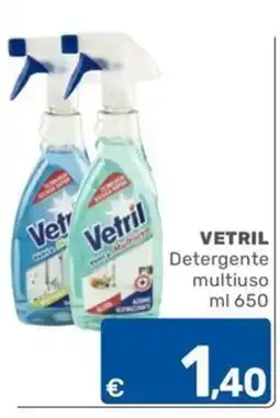 ARCA C+C cash and carry Vetril Detergente multiuso offerta