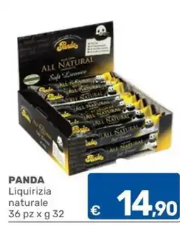ARCA C+C cash and carry Panda liquirizia naturale offerta