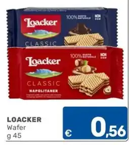 ARCA C+C cash and carry Loacker Wafer offerta
