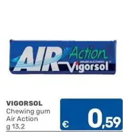 ARCA C+C cash and carry Vigorsol chewing gum air action offerta