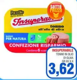 Bitar Insuperabile tonno all'olio di oliva offerta