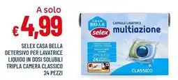 Famila Superstore Selex Casa Bella detersivo per lavatrice offerta