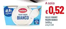 Famila Superstore Selex yogurt magro bianco offerta