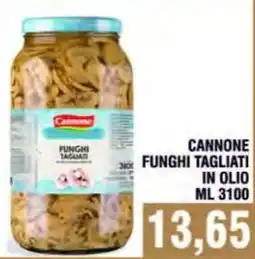 Bitar Cannone funghi tagliati offerta