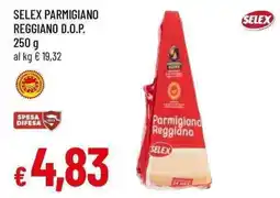 Famila Superstore Selex Parmigiano Reggiano D.O.P. offerta