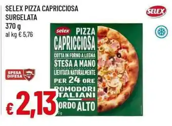 Selex pizza capricciosa