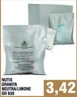 Bitar Nutis Granita Neutra offerta