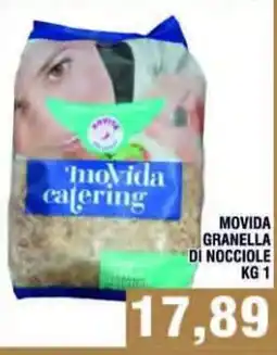 Bitar Movida catering granella di nocciole offerta