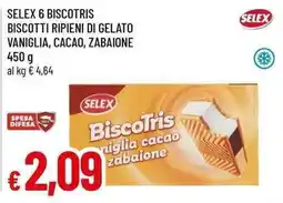 Famila Superstore Selex BiscoTris offerta