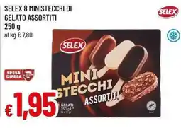 Famila Superstore Selex mini stecchi assortiti offerta