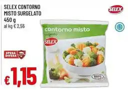 Famila Superstore Selex contorno misto surgelato offerta