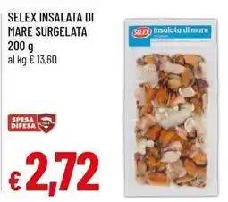Famila Superstore Selex insalata di mare surgelata offerta