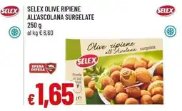 Famila Superstore Selex olive ripiene all'ascolana surgelate offerta