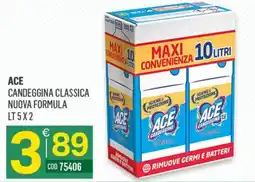 Tutto Risparmio Cash&Carry Ace candeggina classica offerta