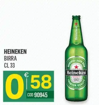 Tutto Risparmio Cash&Carry Heineken birra offerta