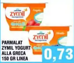 Bitar Parmalat Zymil Yogurt alla greca offerta