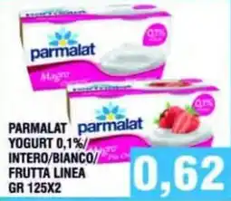 Bitar Parmalat Yogurt 0,1%/Intero/Bianco/Frutta Linea offerta