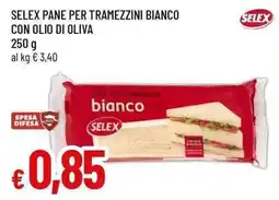 Famila Superstore Pane per tramezzini bianco Selex offerta