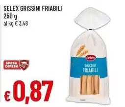 Famila Superstore Selex grissini friabili offerta
