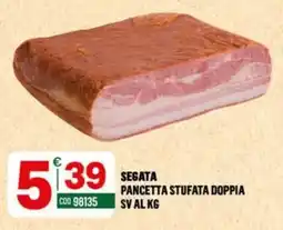 Tutto Risparmio Cash&Carry Segata Pancetta Stufata Doppia offerta
