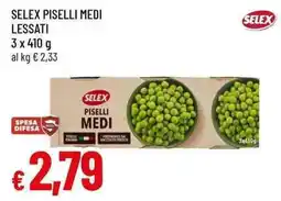 Famila Superstore Selex piselli medi offerta
