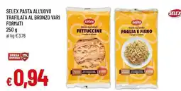 Famila Superstore Selex pasta all'uovo fettuccine offerta