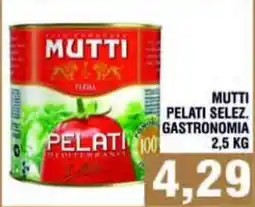 Bitar Mutti pelati selez. gastronomia offerta