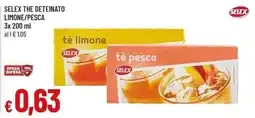 Famila Superstore Selex tè limone offerta