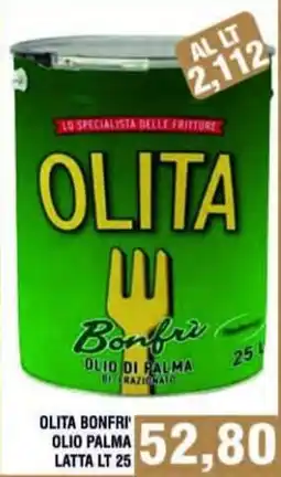 Bitar Olita Bonfri' olio palma offerta