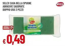 Famila Superstore Selex spugne abrasive offerta