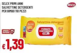 Famila Superstore Salviettine detergenti per bimbo Selex offerta
