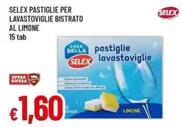 Famila Superstore Pastiglie per lavastoviglie al limone Selex offerta