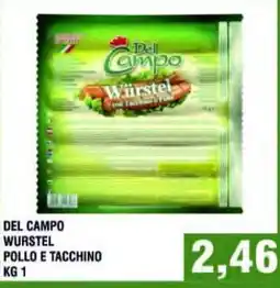 Bitar Del Campo Würstel Pollo e Tacchino offerta