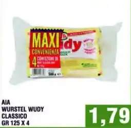 Bitar Wurstel Wudy classico offerta