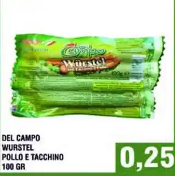 Bitar Del Campo Würstel Pollo e Tacchino offerta