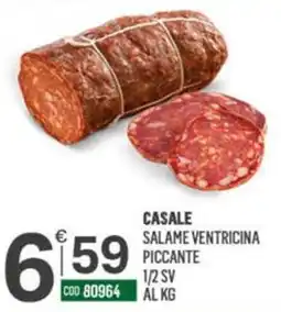 Tutto Risparmio Cash&Carry Casale salame ventricina piccante offerta