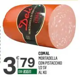 Tutto Risparmio Cash&Carry Comal mortadella con pistacchio offerta
