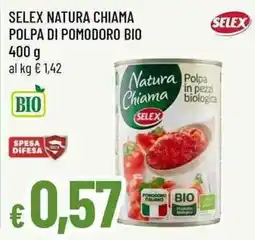 Famila Superstore Selex Natura Chiama Polpa di pomodoro bio offerta
