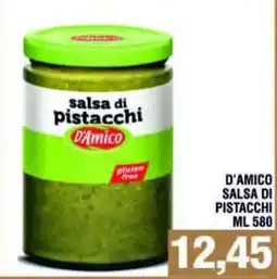 Bitar Salsa di pistacchi D'Amico offerta