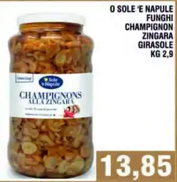 Bitar O Sole 'e Napule Champignon alla Zingara offerta