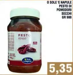 Bitar Pesto rosso O Sole 'e Napule offerta