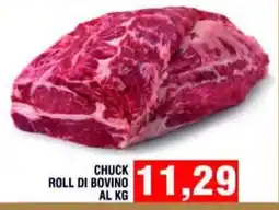 Bitar Chuck roll di bovino offerta
