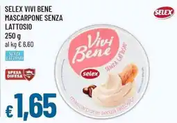 Famila Superstore Vivi Bene mascarpone senza lattosio offerta