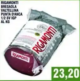 Bitar Bresaola Valtellina Punta d'Anca Rigamonti offerta