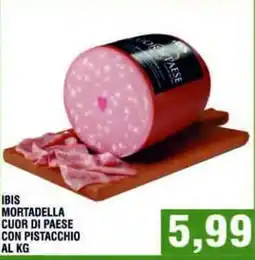 Bitar Ibis mortadella cuor di paese con pistacchio offerta