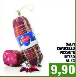 Bitar Salpi capocollo piccante intero offerta