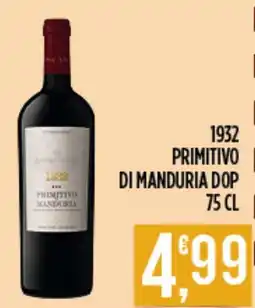Supermercato Pollio 1932 Primitivo di Manduria offerta