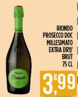 Supermercato Pollio Riondo Prosecco offerta