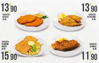 Supermercato Pollio Cotoletta di pollo offerta