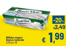 Qui Discount Bifidus magro bianco naturale offerta